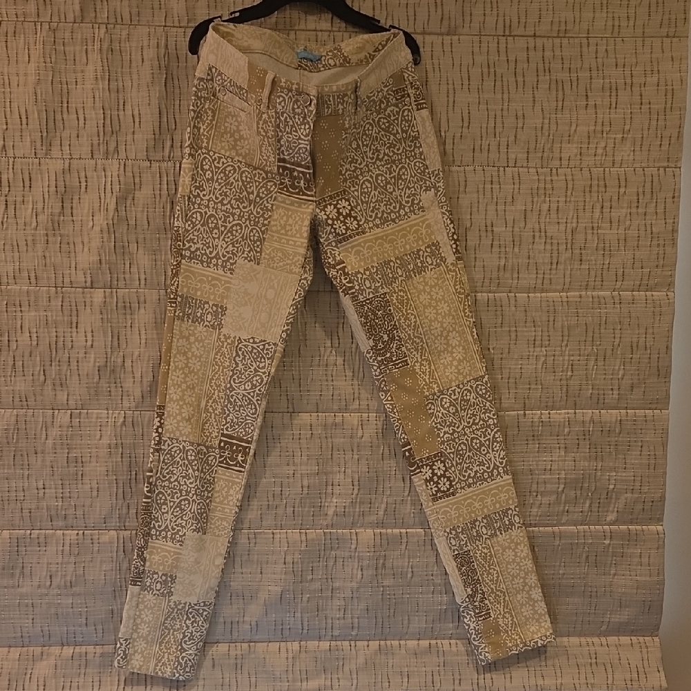 JMclaughlin Patchwork Design Pants